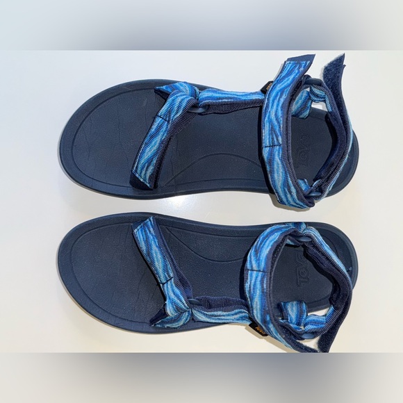 TEVA BIG KIDS HURRICANE XLT SANDALS IN BLUE SZ 5 - Picture 2 of 8